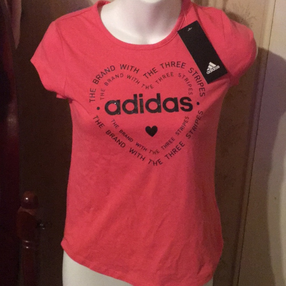 Super cute adidas kids tee
